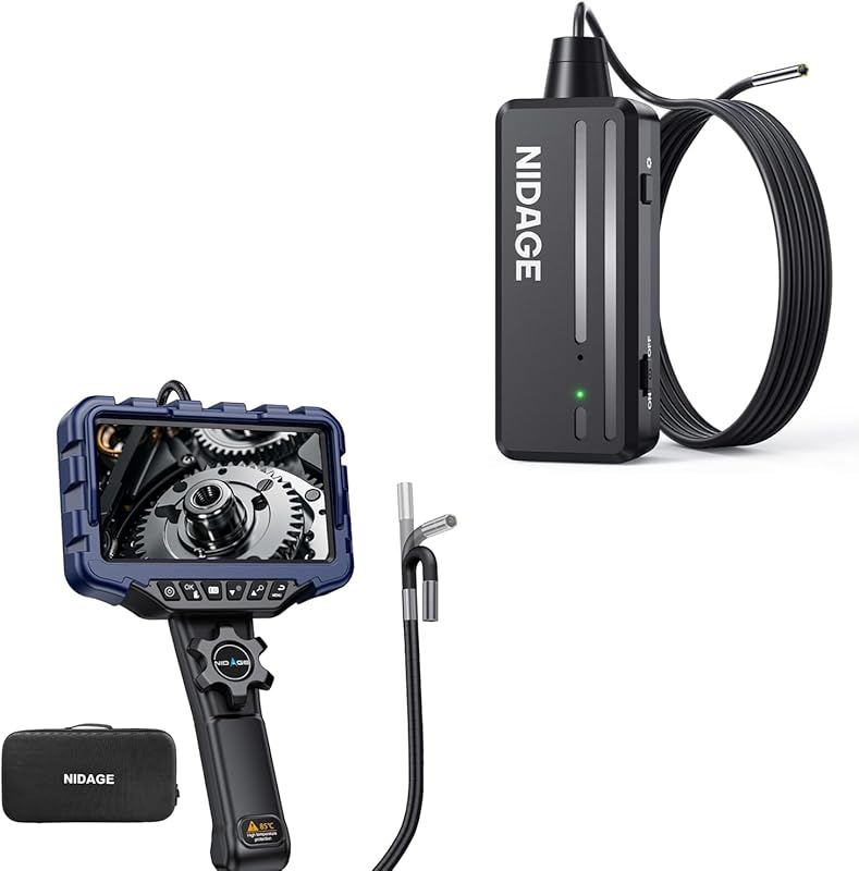 NIDAGE 3 9mm Borescope Two Way Articulating 1
