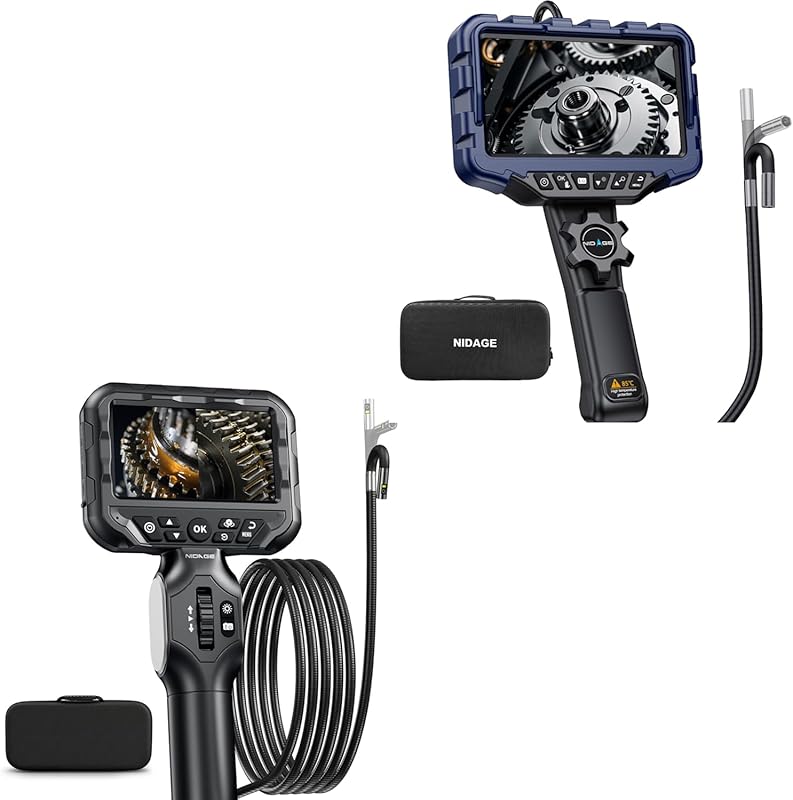 NIDAGE Articulating Borescope Two Way Endoscope